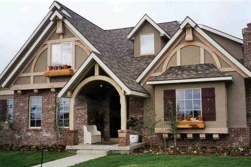 Dream House Plan - European Exterior - Front Elevation Plan #937-4