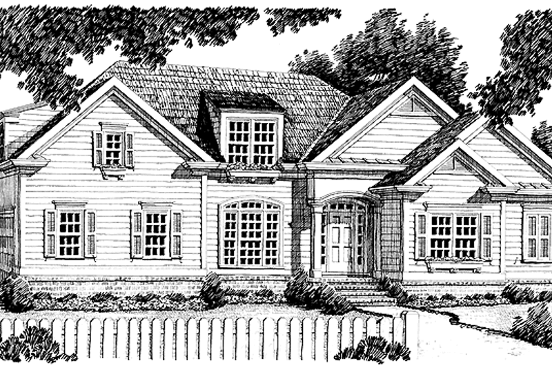 Home Plan - Colonial Exterior - Front Elevation Plan #927-634