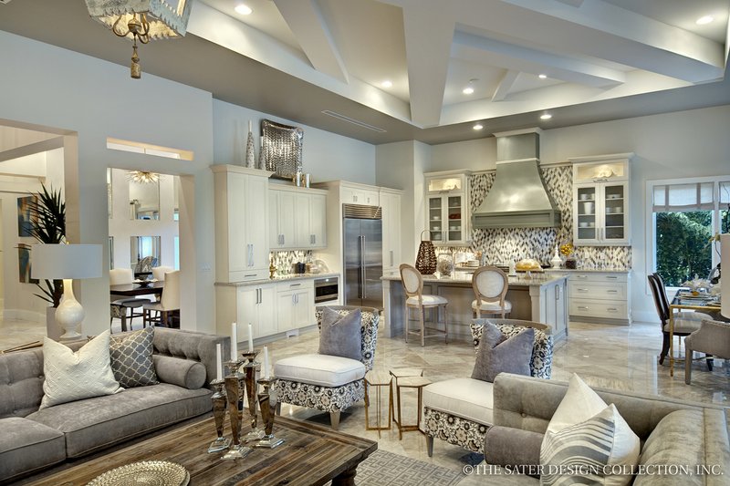 House Plan Design - Interior - Kitchen 1 for Mediterranean House Plan #930-444 - 3 bed, 3.5 bath