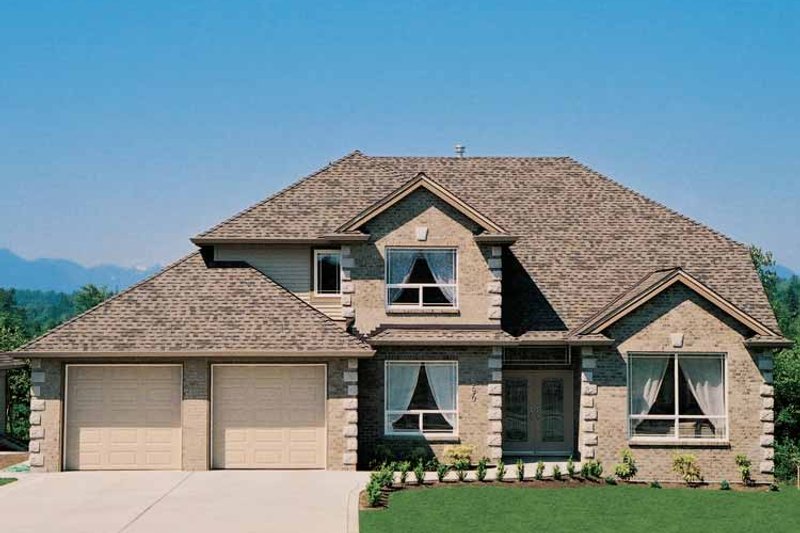Dream House Plan - Exterior - Front Elevation 5 for Traditional House Plan #47-855 - 3 bed, 3 bath