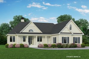 Ranch Exterior - Front Elevation Plan #929-403