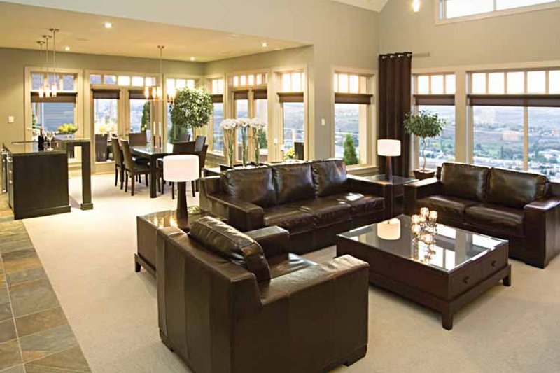 Home Plan - Interior - Family Room 1 for Craftsman House Plan #929-872 - 4 bed, 3 bath