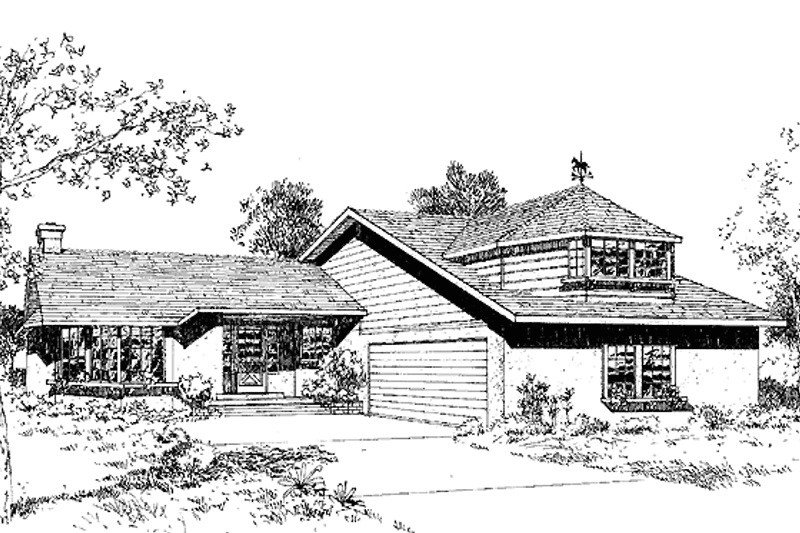 Dream House Plan - Victorian Exterior - Front Elevation Plan #60-912