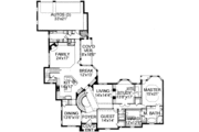 European Style House Plan - 5 Beds 4.5 Baths 5185 Sq/Ft Plan #141-167 