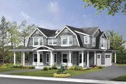 Country Style House Plan - 4 Beds 4.5 Baths 4566 Sq/Ft Plan #132-498 