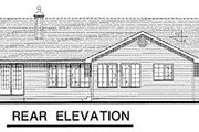 Ranch Style House Plan - 3 Beds 2 Baths 1818 Sq/Ft Plan #18-185 