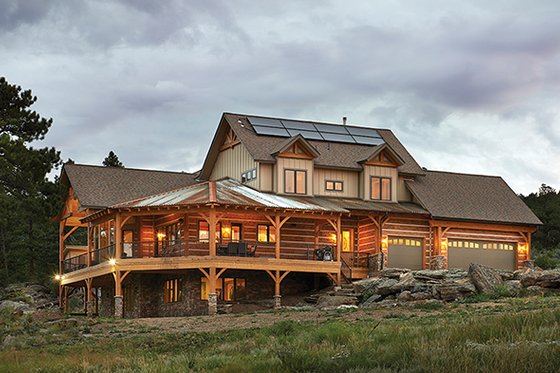 Exterior - Other Elevation 3 for Craftsman House Plan #942-30 - 4 bed, 4.5 bath