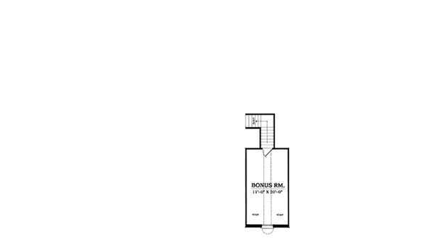 House Plan Design - Country Floor Plan - Upper Floor Plan #42-661