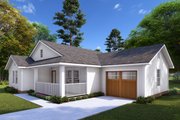 Cottage Style House Plan - 2 Beds 2 Baths 997 Sq/Ft Plan #513-2261 