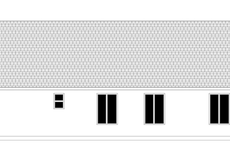 House Design - Exterior - Rear Elevation 1 for Ranch House Plan #943-50 - 3 bed, 2 bath