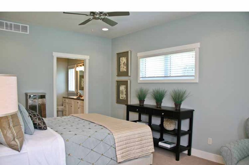 Home Plan - Interior - Master Bedroom for Craftsman House Plan #928-194 - 2 bed, 2.5 bath