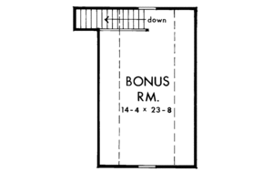 Floor Plan - Other Floor for Country House Plan #929-109 - 3 bed, 2.5 bath