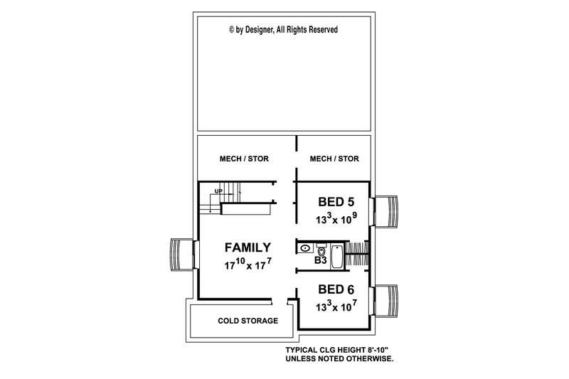 Home Plan - Optional Finished Basement