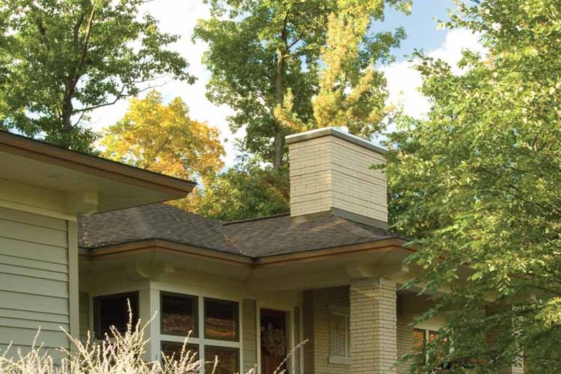 Home Plan - Exterior - Front Elevation 5 for Prairie House Plan #928-50 - 3 bed, 2 bath