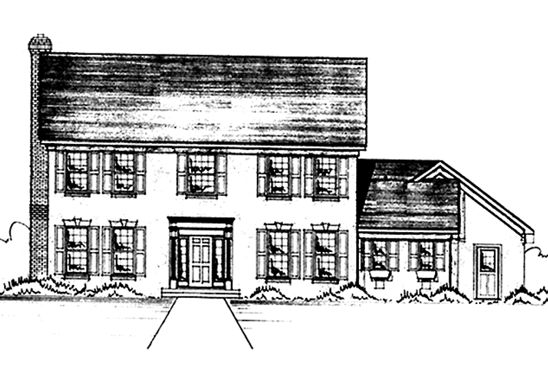 Dream House Plan - Classical Exterior - Front Elevation Plan #51-834