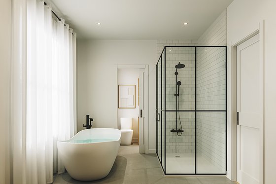 Interior - Master Bathroom 3 for Farmhouse House Plan #23-2753 - 4 bed, 2.5 bath