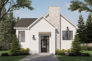Dream House Plan - Bungalow Exterior - Front Elevation Plan #23-2815