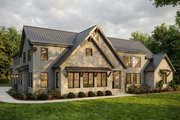 Craftsman Style House Plan - 3 Beds 3.5 Baths 4842 Sq/Ft Plan #1084-3 Exterior 