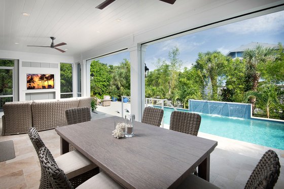 Exterior - Outdoor Living 1 for Cottage House Plan #938-107 - 4 bed, 4 bath