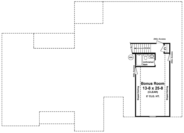 Home Plan - European Floor Plan - Other Floor Plan #21-136