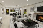Bungalow Style House Plan - 3 Beds 2 Baths 1568 Sq/Ft Plan #51-1399 