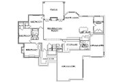 European Style House Plan - 6 Beds 4 Baths 2681 Sq/Ft Plan #5-455 