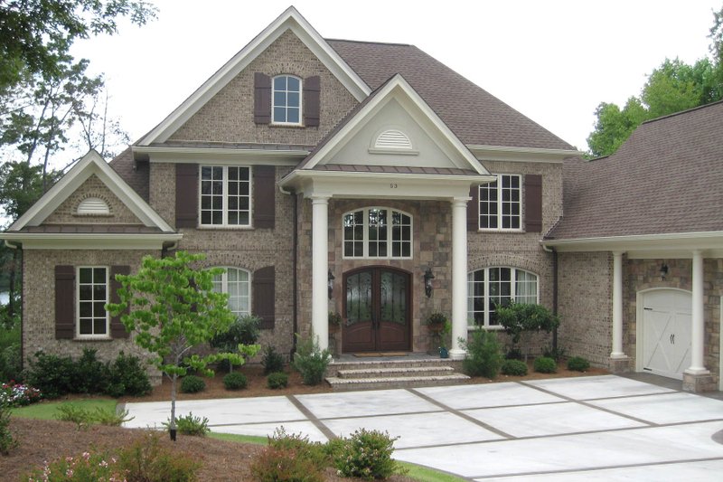 Dream House Plan - Exterior - Front Elevation 3 for Traditional House Plan #1054-24 - 4 bed, 3.5 bath