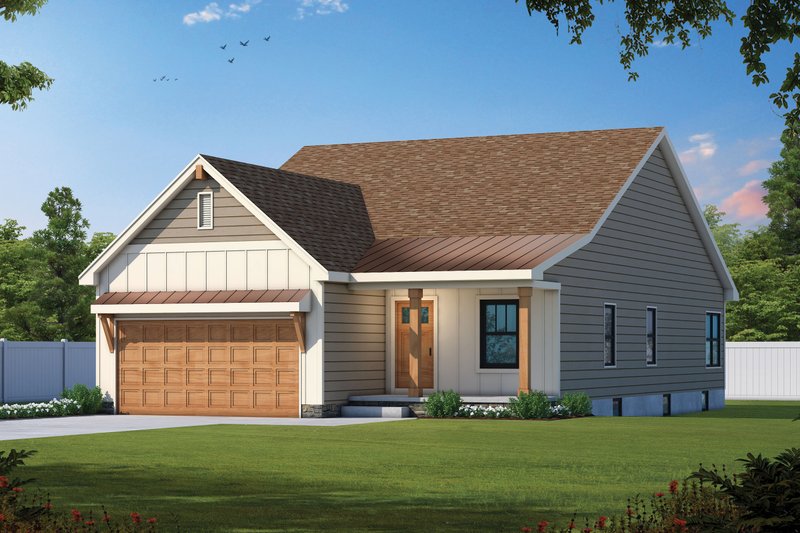 House Design - Farmhouse Exterior - Front Elevation Plan #20-2479