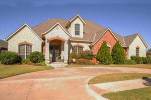 European Exterior - Front Elevation Plan #65-545