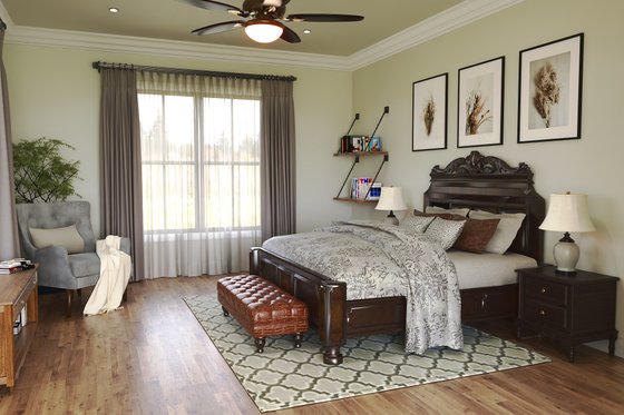 Interior - Master Bathroom for Ranch House Plan #54-564 - 3 bed, 2 bath