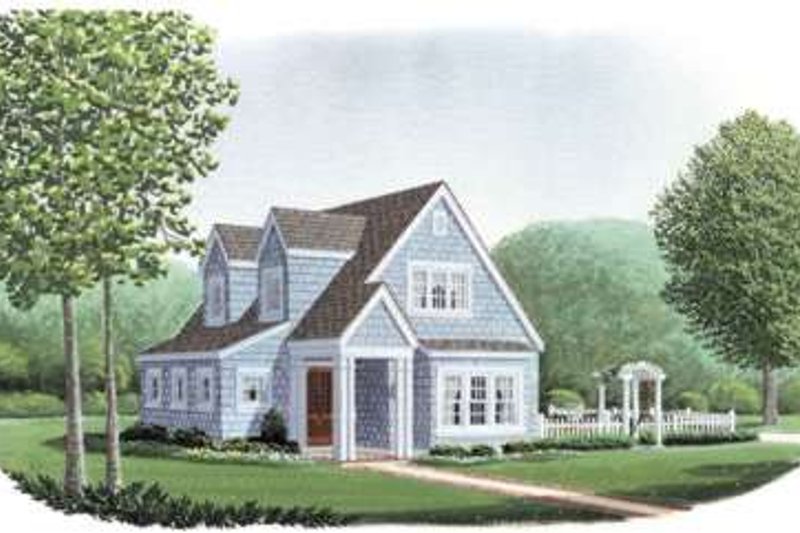 Home Plan - Cottage Exterior - Front Elevation Plan #410-162