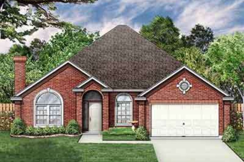 Dream House Plan - Traditional Exterior - Front Elevation Plan #84-178