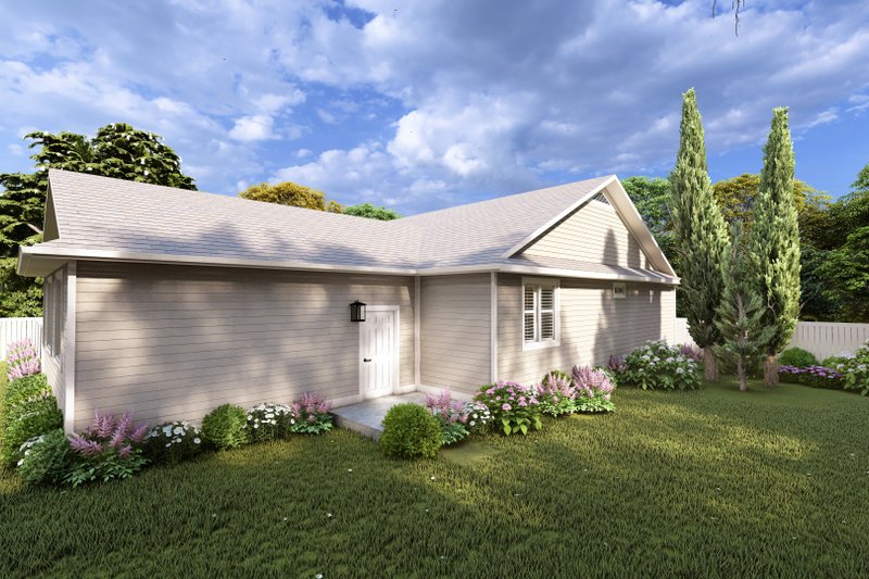 House Design - Exterior - Other Elevation 1 for Craftsman House Plan #1060-305 - 3 bed, 2 bath