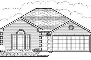 Traditional Exterior - Front Elevation Plan #65-276
