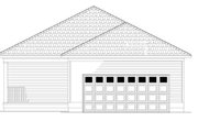 Country Style House Plan - 3 Beds 3 Baths 1462 Sq/Ft Plan #17-3057 