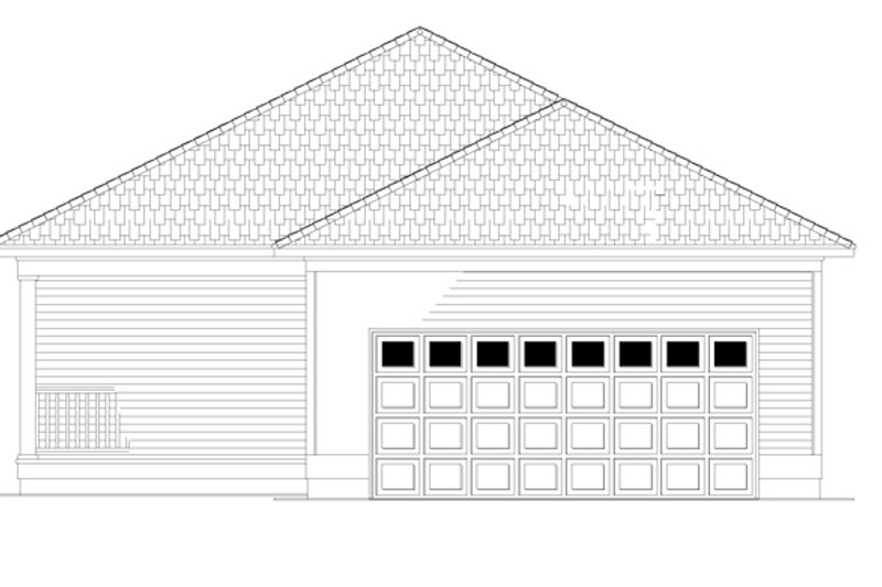 Dream House Plan - Exterior - Rear Elevation for Country House Plan #17-3057 - 3 bed, 3 bath