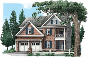 Traditional Exterior - Front Elevation Plan #927-537