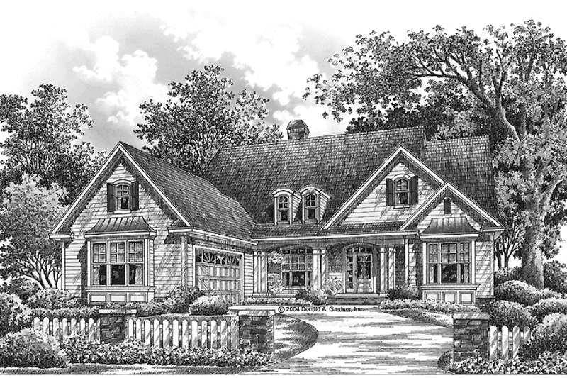 Home Plan - Exterior - Front Elevation 3 for Traditional House Plan #929-724 - 3 bed, 3 bath