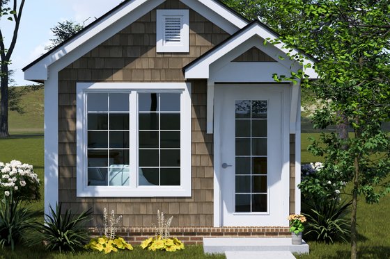 Exterior - Other Elevation for Cottage House Plan #513-2426 - 1 bed, 1 bath