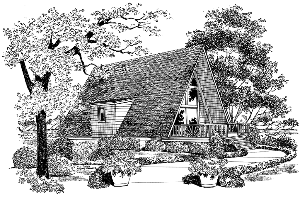 House Plan 1 Beds 1 Baths 810 Sq Ft Plan 72 544 Eplans Com