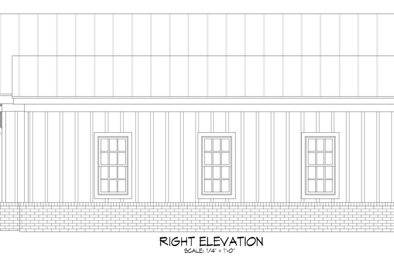 Dream House Plan - Exterior - Other Elevation 1 for Traditional House Plan #932-687, 0 bath