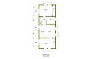 Craftsman Style House Plan - 2 Beds 1 Baths 757 Sq/Ft Plan #1106-191 Floor 