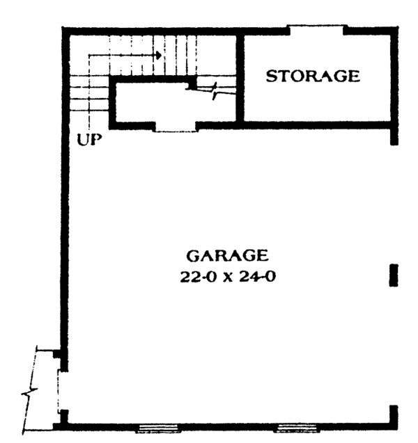 Home Plan - Classical Floor Plan - Main Floor Plan #1014-54