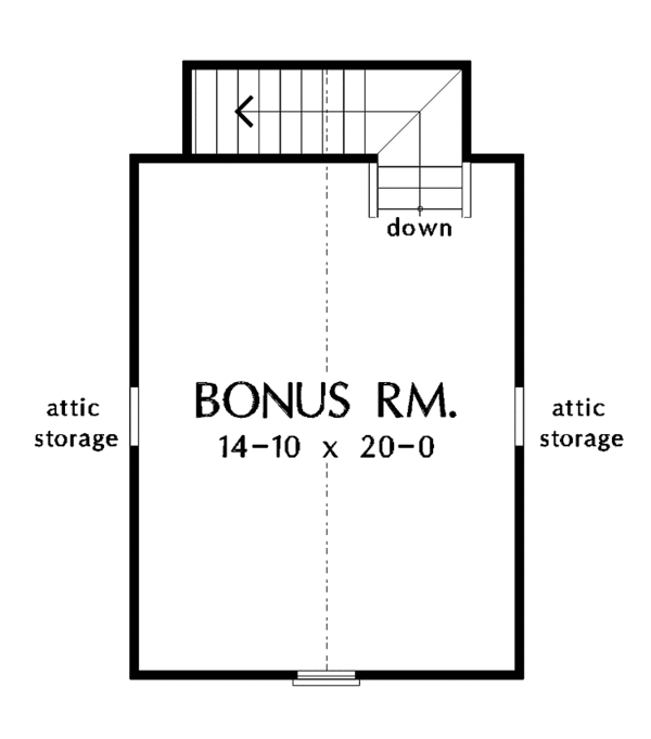 House Design - Ranch Floor Plan - Other Floor Plan #929-420