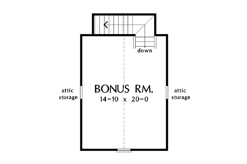 Home Plan - Floor Plan - Other Floor for Ranch House Plan #929-420 - 3 bed, 2 bath