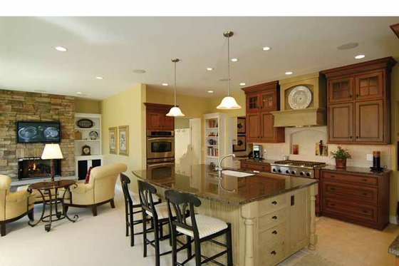 Interior - Kitchen for Traditional House Plan #928-222 - 3 bed, 3.5 bath