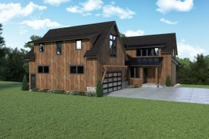 Exterior - Other Elevation for Traditional House Plan #1070-178 - 4 bed, 4.5 bath