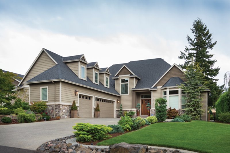Architectural House Design - Exterior - Front Elevation 3 for Colonial House Plan #48-829 - 4 bed, 3.5 bath