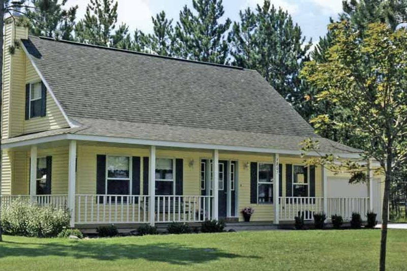 Dream House Plan - Country Exterior - Front Elevation Plan #314-247