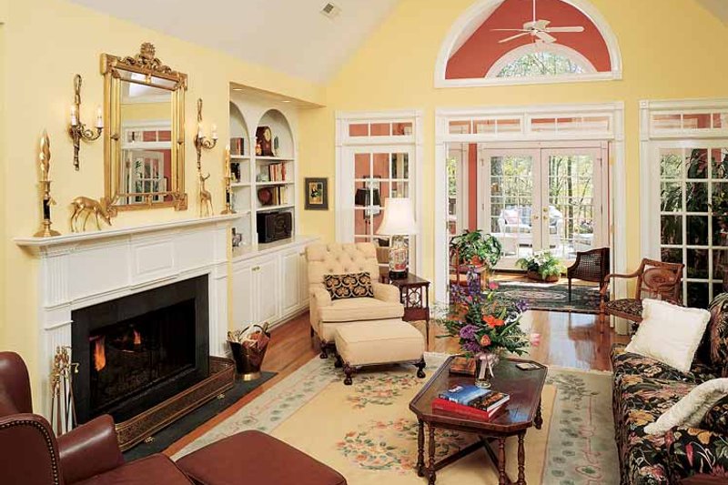 Home Plan - Interior - Family Room 1 for Country House Plan #929-153 - 4 bed, 2.5 bath